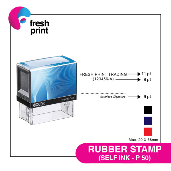 Custom Rubber Stamp Malaysia